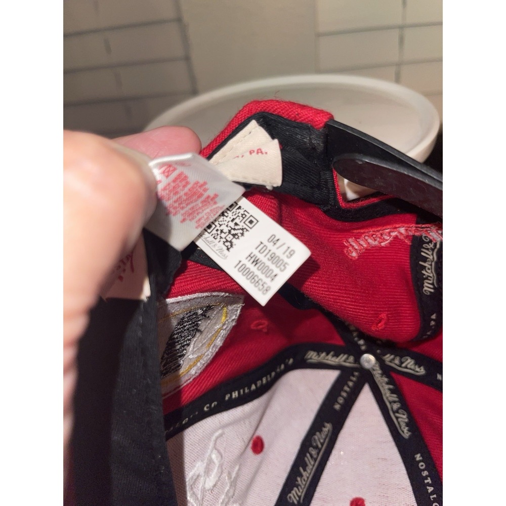 Houston Rockets Mitchell And Ness SnapBack Red - Picture 11 of 11